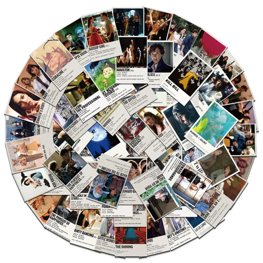 Классический кинопостер граффити водонепроницаемая наклейка на чемодан ноутбук