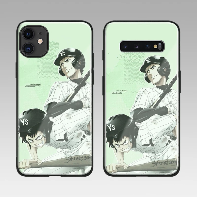 sanada shunpei and todoroki raichi glass phone case for iphone 6s 7 8 x xr xs 11 pro max samsung s note 8 9 10 20 plus shell free global shipping