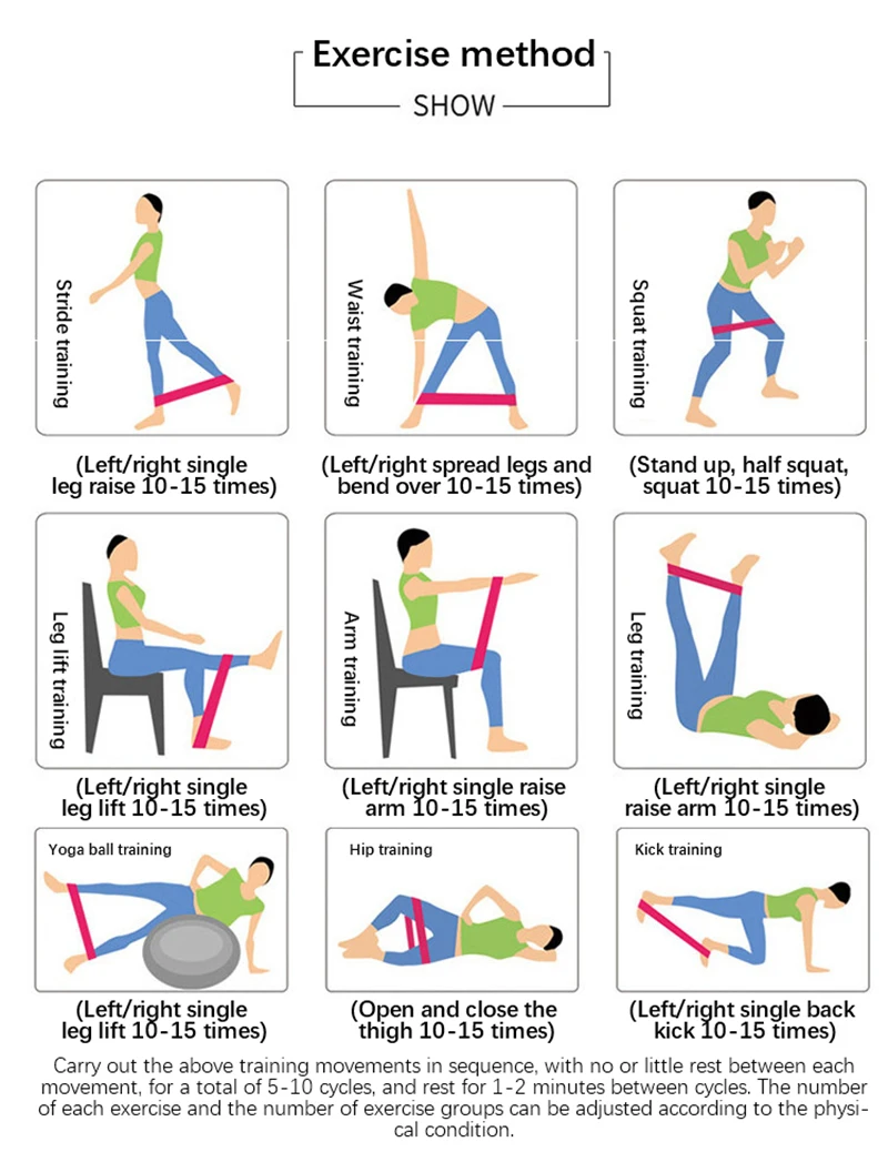 Портативное оборудование для фитнеса тренировок резиновые Эспандеры Йога