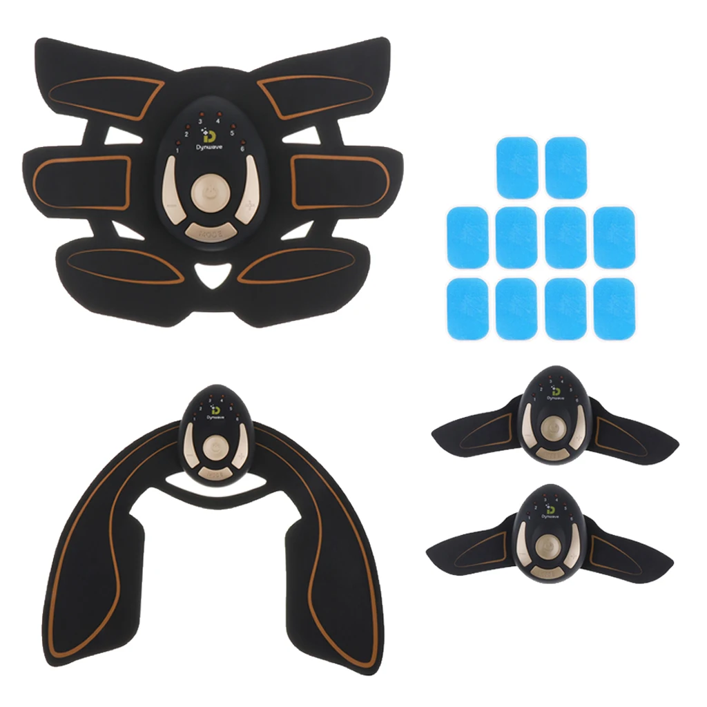 Женский беспроводной стимулятор мышц пояс для тона 6 накладок АБС пластик