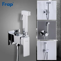 frap bidet faucets wall mounted bidet toilet faucet shower with handheld sprayer shower chrome hygienic shower bidet muslim