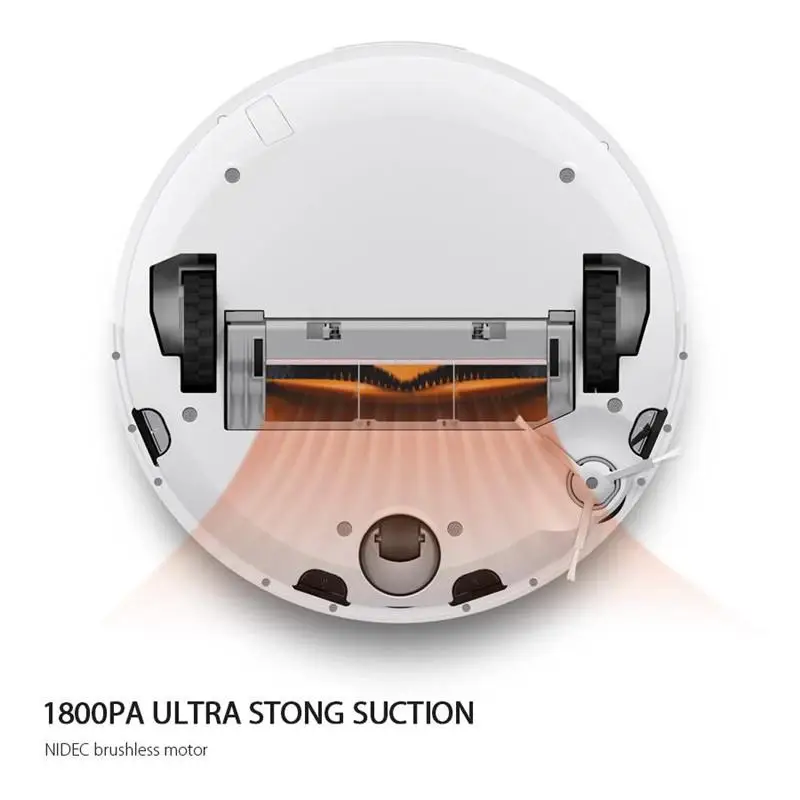 Оригинальный робот пылесос Xiaomi MI роботизированный типа Smart Planned с Wifi приложением