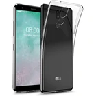 Прозрачная Противоударная задняя крышка для LG K40  K12 Plus  X4 TPU мягкие кристально прозрачные силиконовые чехлы для телефонов