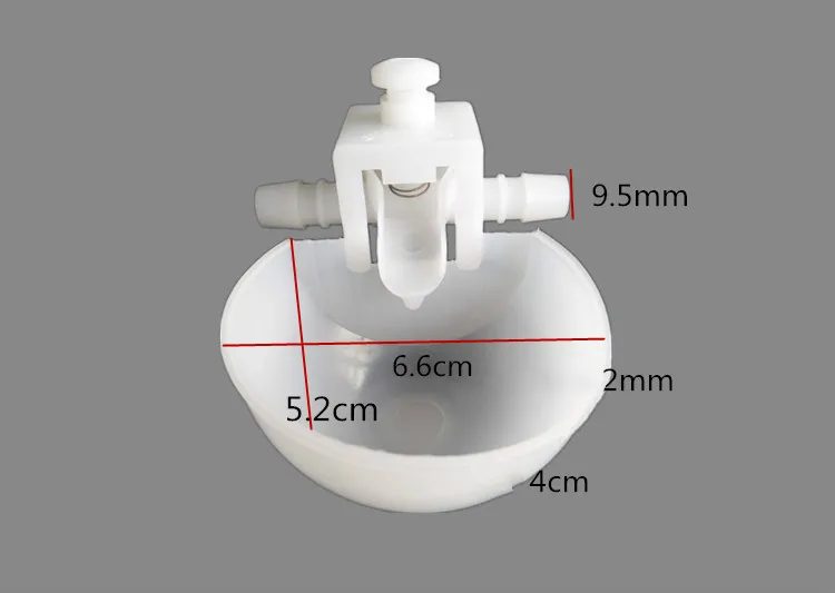 50 шт. мясо голубь цыпленка чаша с емкостью для воды Поильник Регулируемый куриное