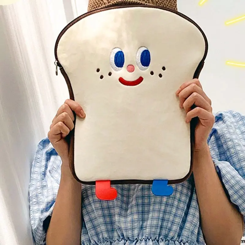

Cartoon Toast Tablet Protective Case Laptop Bag for iPad Pro 9.7/10.5/11in New 2020