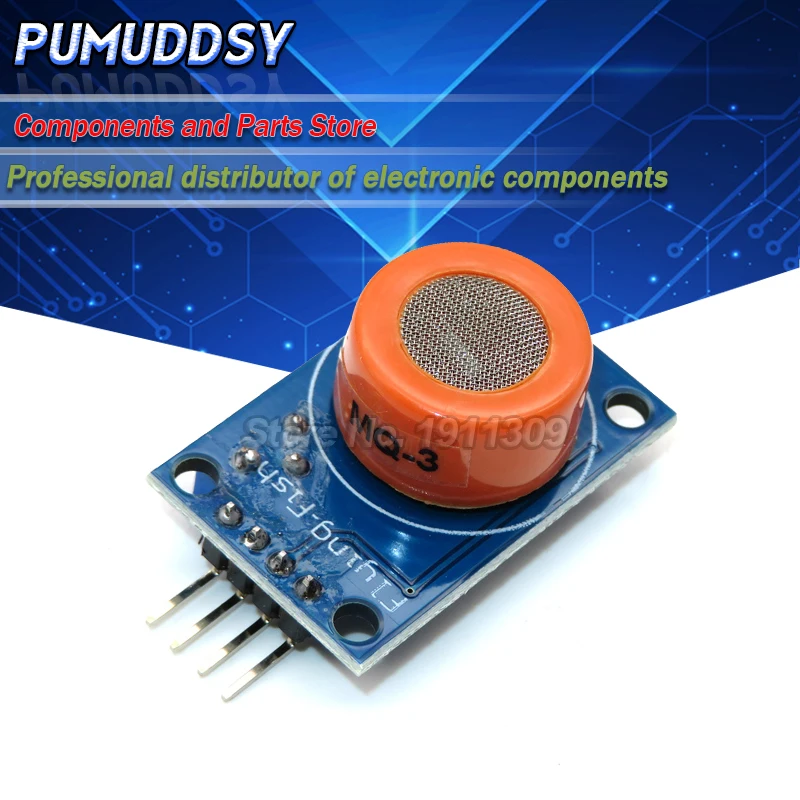 1 шт. MQ3 спиртовой этанол датчик обнаружения дыхательного газа этанола MQ