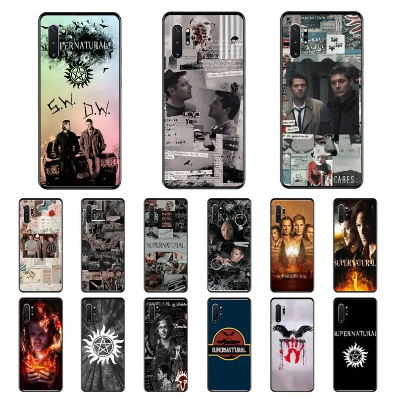 

Supernatural SPN Dean And Sam Phone Case For Samsung Note 7 8 9 20 Note 10 Pro lite 20ultra M20 M10 Case
