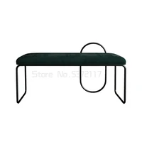 nordic shoe changing stool creative shoe wearing stool porch bench clothing store soft bag bench leisure chair