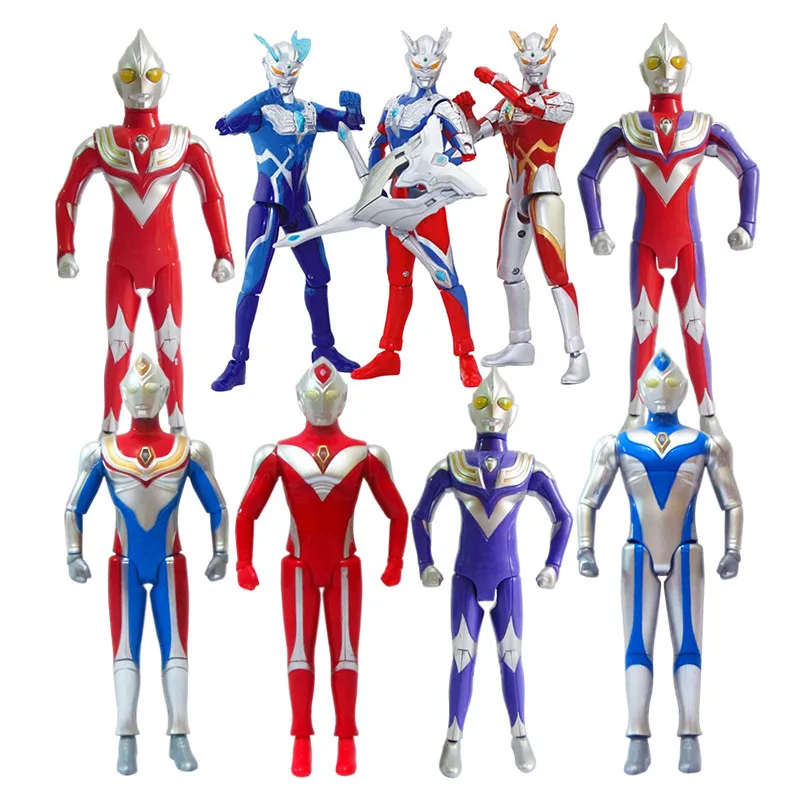 Экшн Фигурка Горячие торты из ПВХ Вселенная Ultraman Dyna Ginga подвижные суставы детские