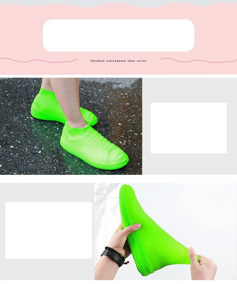 Сапоги Aleafalling непромокаемые из силикагеля Нескользящие водостойкие