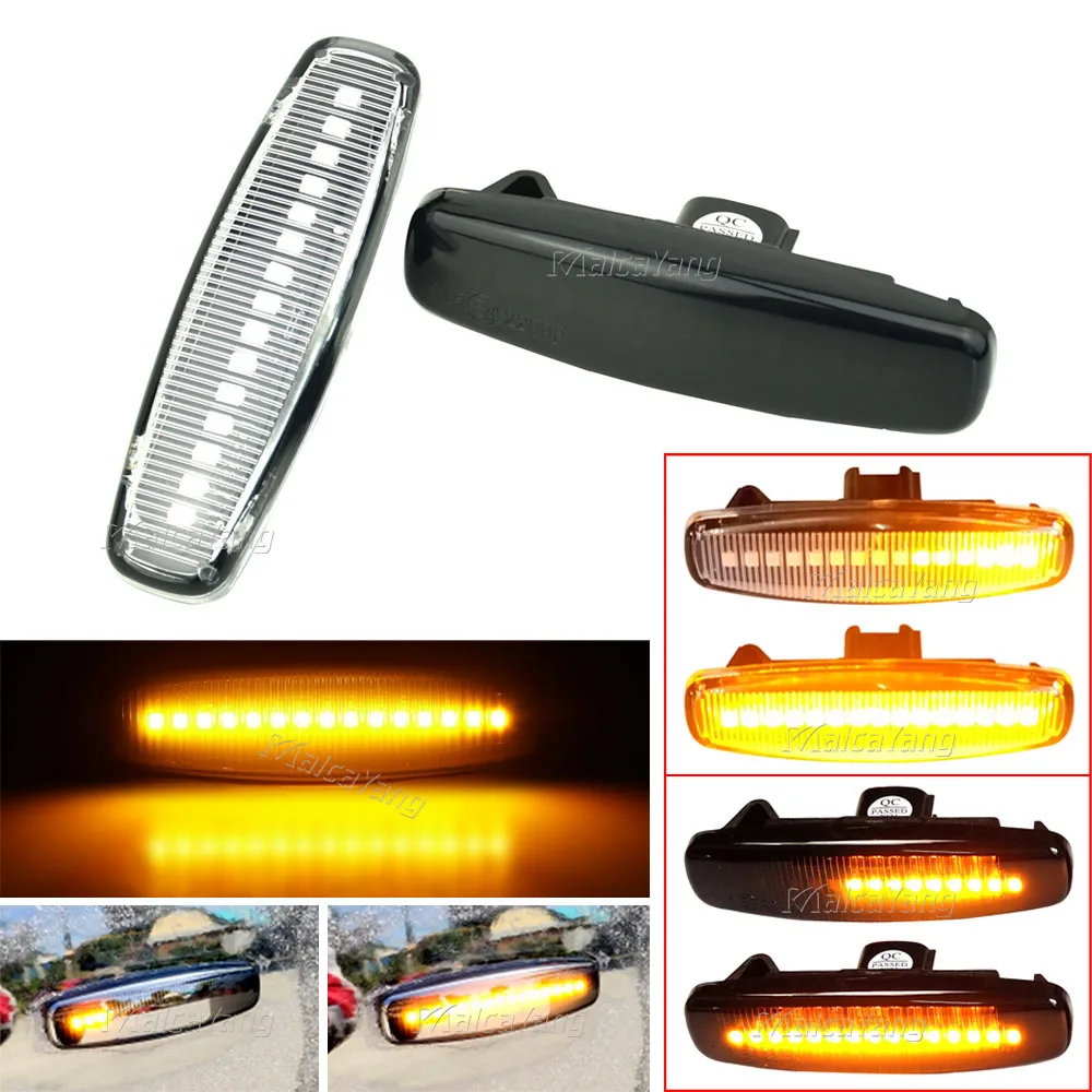 

For Infiniti EX25 EX35 EX37 FX35 FX37 G25 G35 Q40 Q60 Q70 QX50 QX70 M25 M37 JX35 LED Side Marker Light Dynamic Turn Signal Lamp