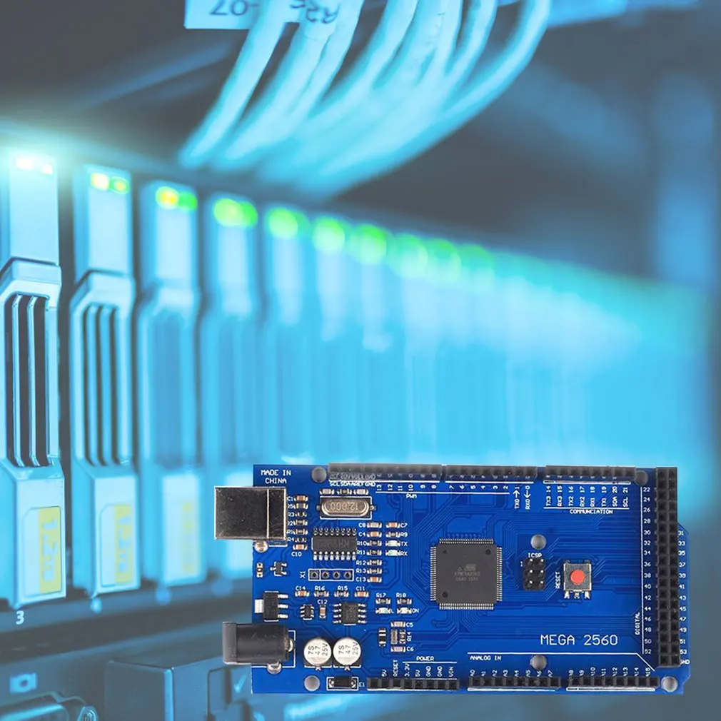

Mega2560 R3 Improved Development Board With Data Line Power Controller Module High Speed And Efficient