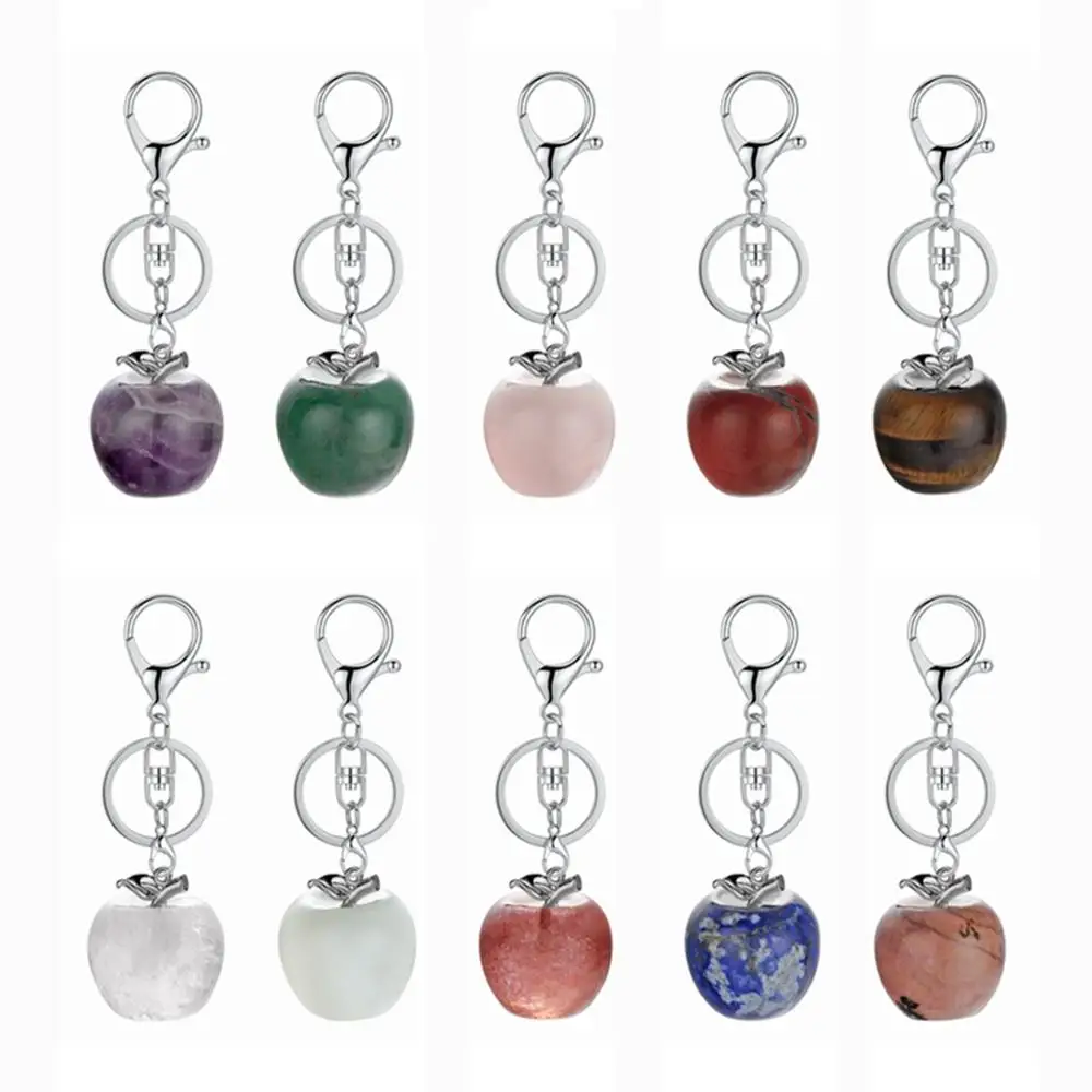 ASHMITA натуральный ручной работы резной кулон из яблока брелок сплав лист