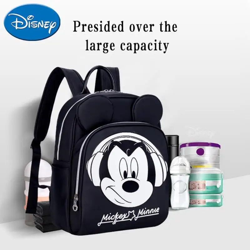 Disney с Микки-Маусом для маленьких сумка из узорчатой ткани Водонепроницаемый