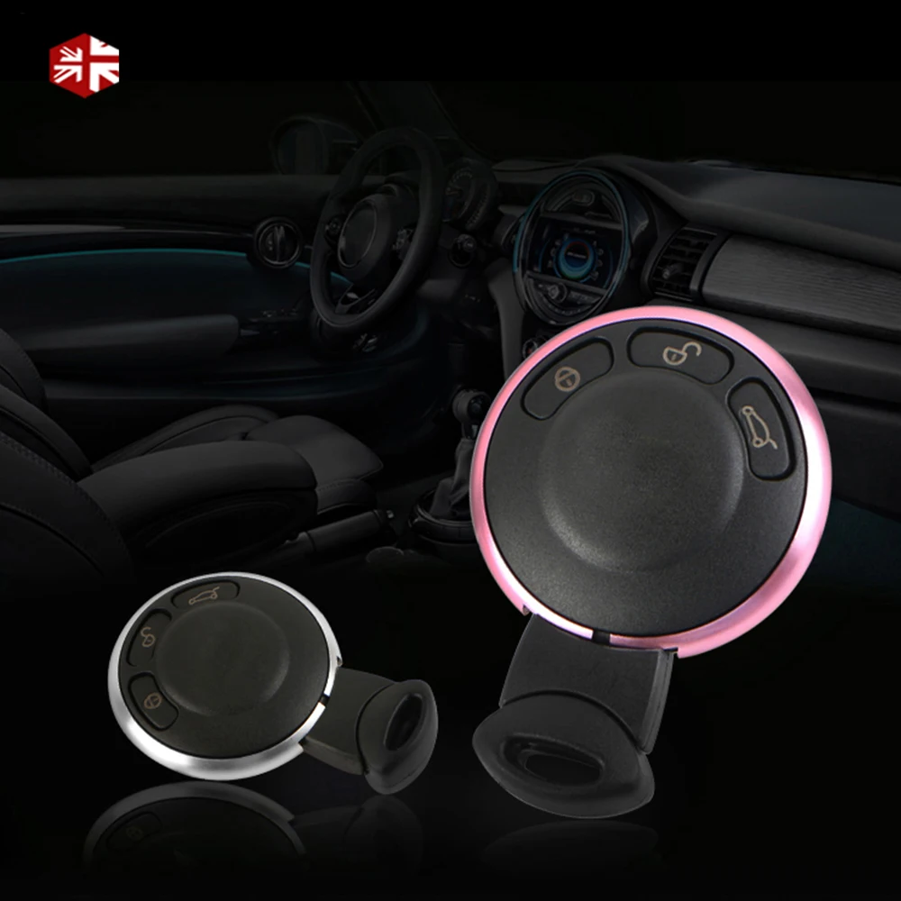 Защитное кольцо для брелока из алюминиевого сплава обрезная Крышка Mini Cooper S R55 R56