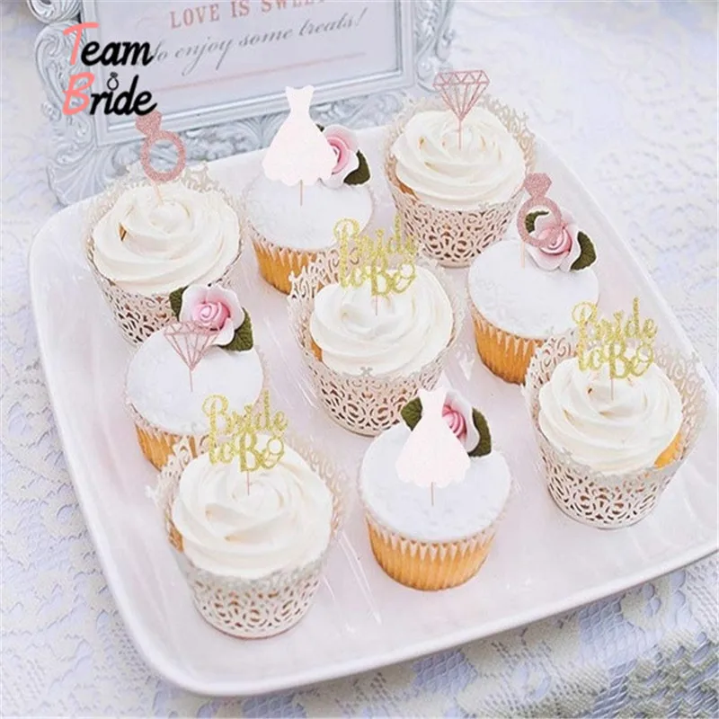 Команда Невесты 12 шт невесты Алмазный венец кольцо свадебное платье украшения