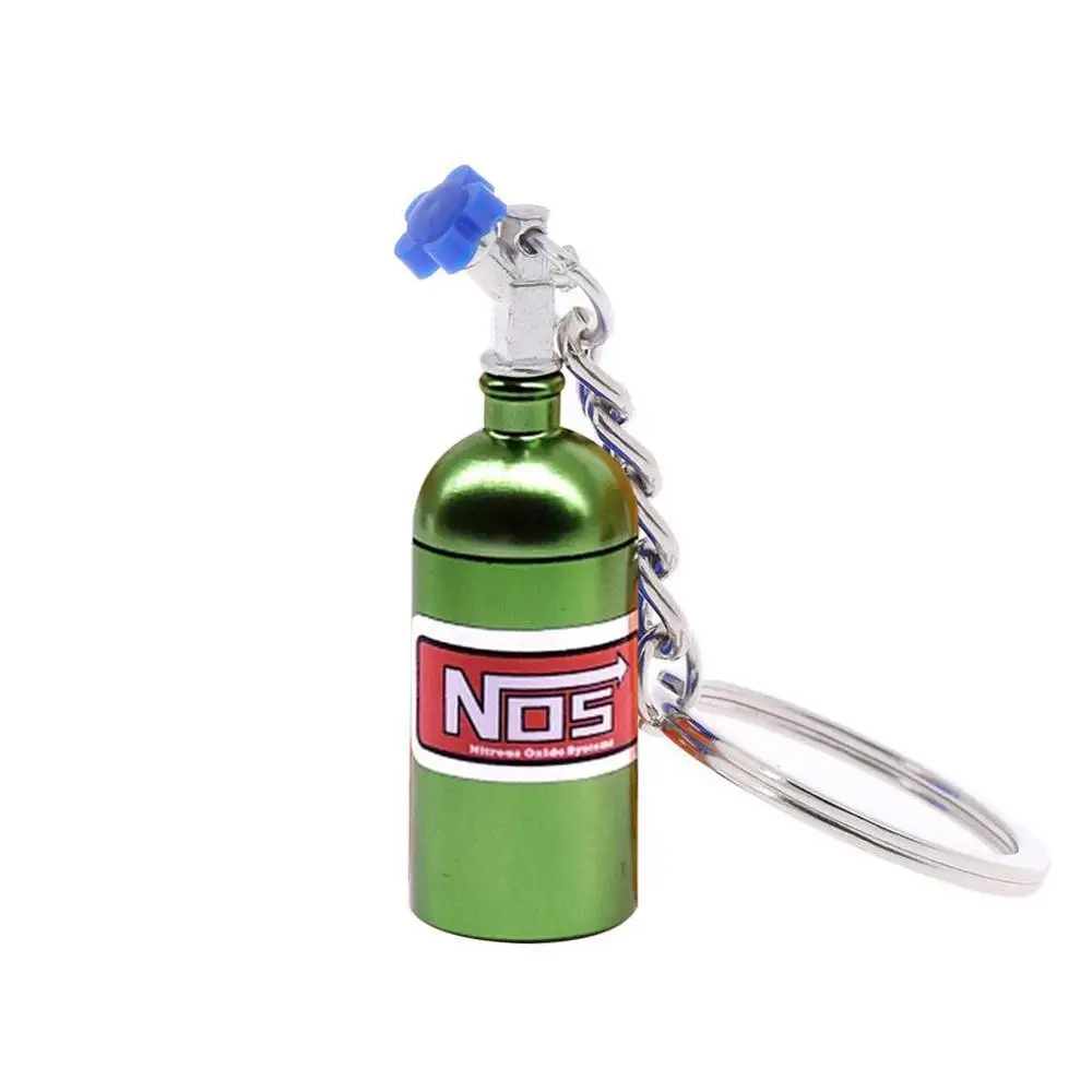 High Quality Mini Nitrous Oxide Bottle Keyring Box Key Ring Storage Hot Stash Keychain Chain Keyfob D4Y3 |