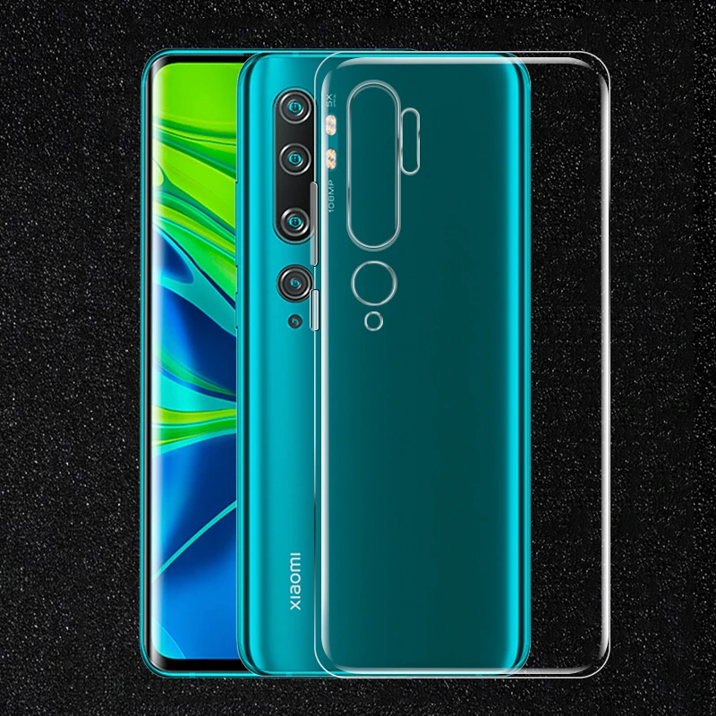 Мягкий прозрачный чехол для Redmi 9AT 9C NFC Note 9 Pro 9S 8T 7 8 8A 7A силиконовый Xiaomi Poco X3 X2 F2