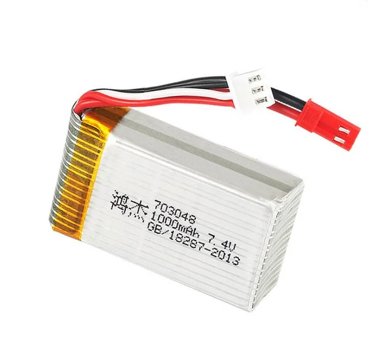 7 4 В 1000 мАч 25C Lipo батарея и в зарядное устройство для MJXRC X600 U829A U829X F46 X601H JXD391 FT007 2s 703048