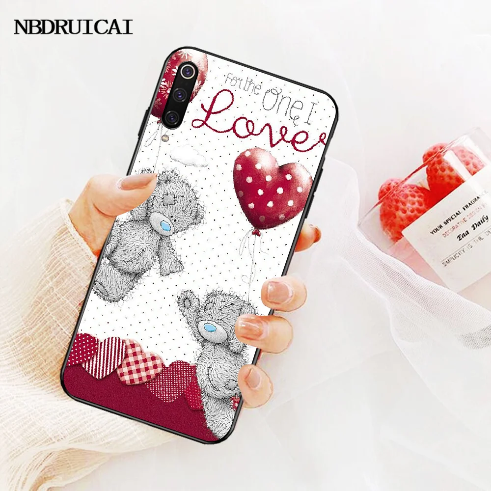 Мягкий черный чехол для телефона PENGHUWAN Tatty Teddy Bear Redmi Note 8 8A 7 6 6A 5 5A 4 4X 4A Go Pro Plus Prime |