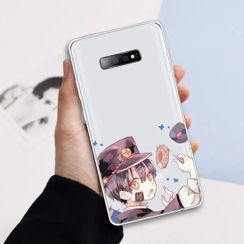 

Toilet Bound Hanako Kun anime Phone Case Transparent For Samsung Galaxy A 71 21s S note 8 9 10 plus 20 ultra