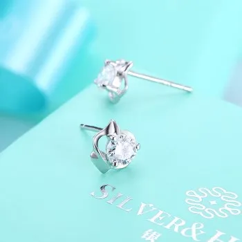 

Earrings Fashion Trend Earrings 925 Sterling Silver Earrings SH-E0076 Wholesale Korean Earrings Stud Earrings Trendy 2020