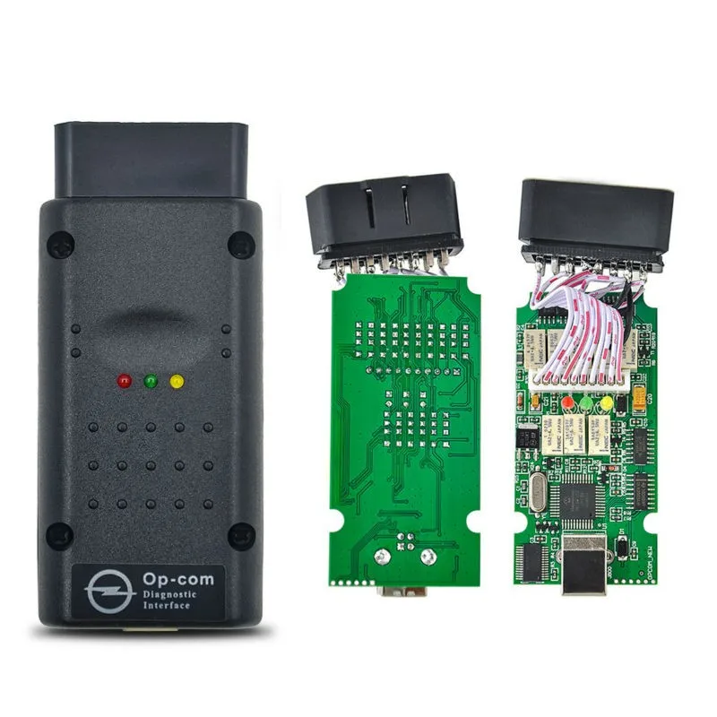 Автомобильный диагностический инструмент OBD2 OBD OPCOM V1.70 V1.78 V1.59 с PIC18F458 для Opel OP COM V1.7
