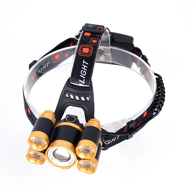 Светодиодный головной фонарь с внешним аккумулятором масштабируемый Головной XML