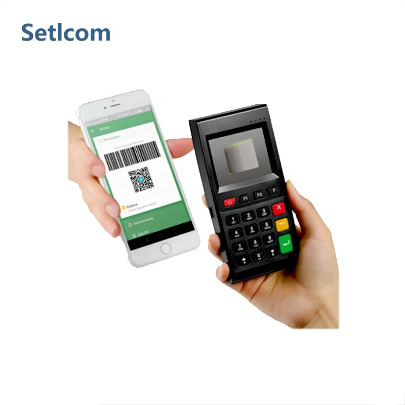 

Swipe Card Reader 4G SETLCOM SK300 Code Scanner POS System For Retail