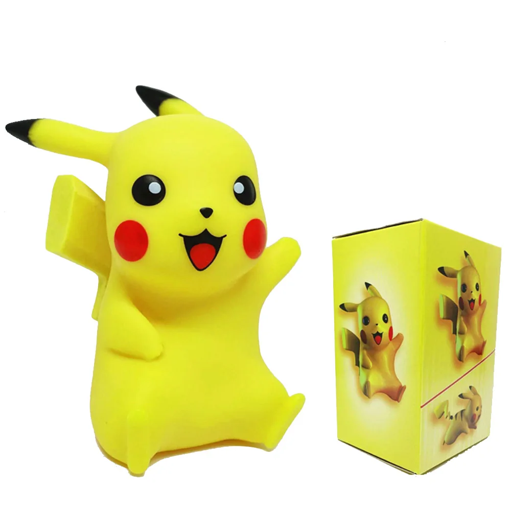 

TAKARA TOMY 8 см покемон Пикачу ПВХ экшн-игрушка мультяшная аниме модель Кукла Kawaii милые детские игрушки подарок на день рождения