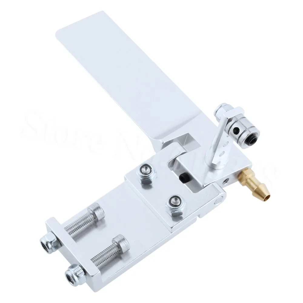 Алюминиевая радиоуправляемая модель лодки длиной 75 мм с входом для всасывания