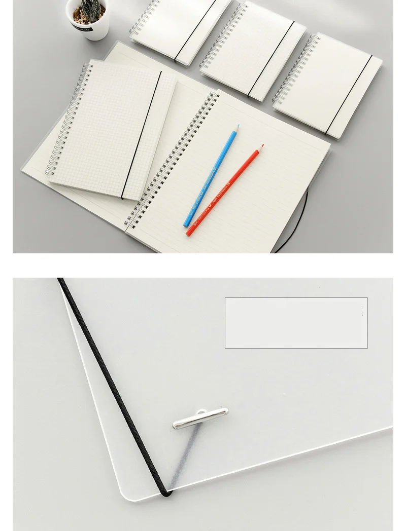 Bullet Journal A6, блокнот, полипропиленовая сетка, в горошек, пустые, для рисования, планировщик, тетрадь, управление временем, школьные принадлежности, канцелярские принадлежности, подарок
