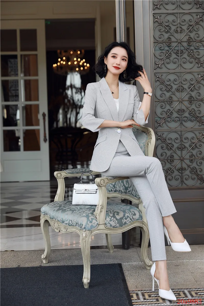 Новинка 2020 весенне-осенний Модный повседневный офисный Женский блейзер для