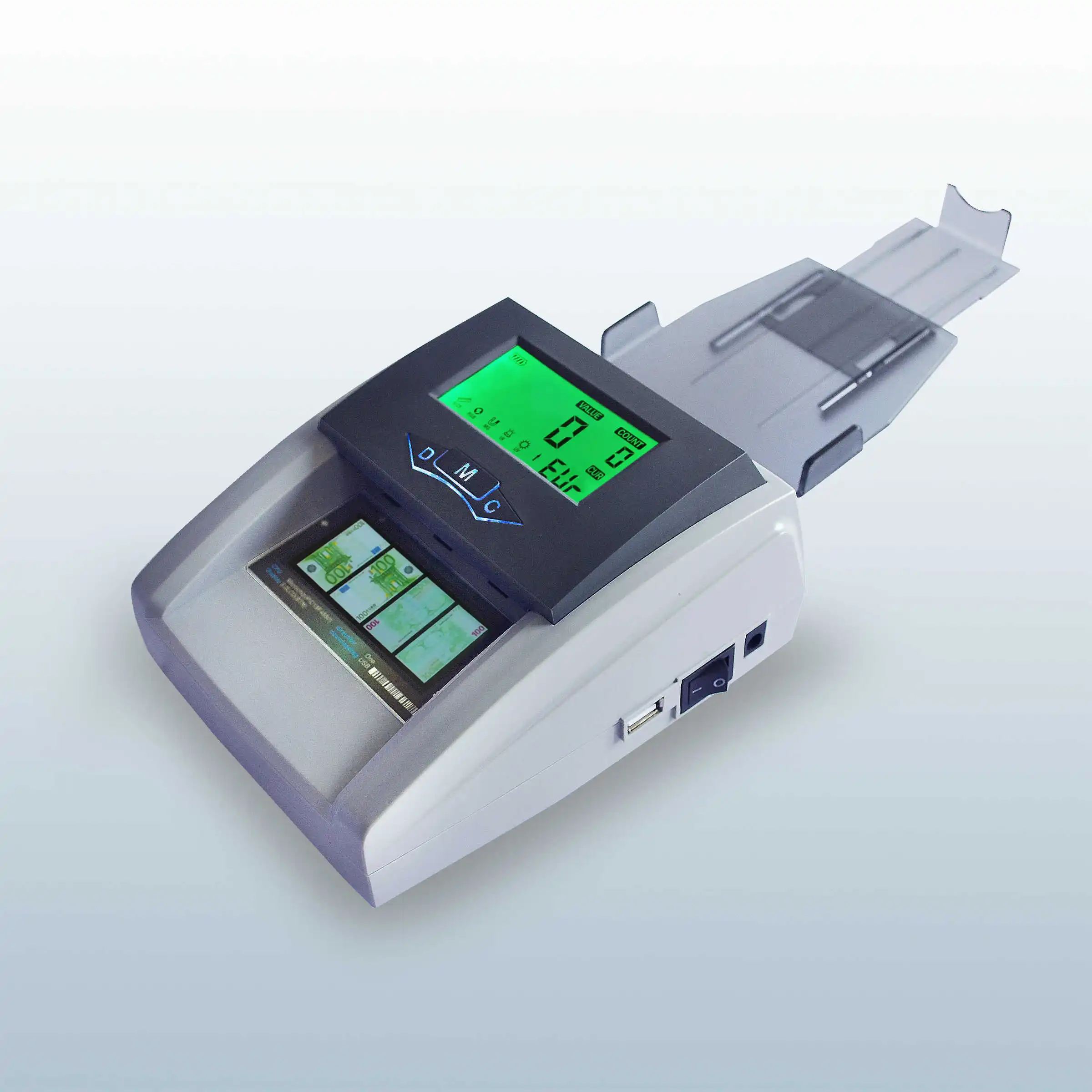 Высокая точность русский рубль детектор денег рубли банкнот машина обнаружения