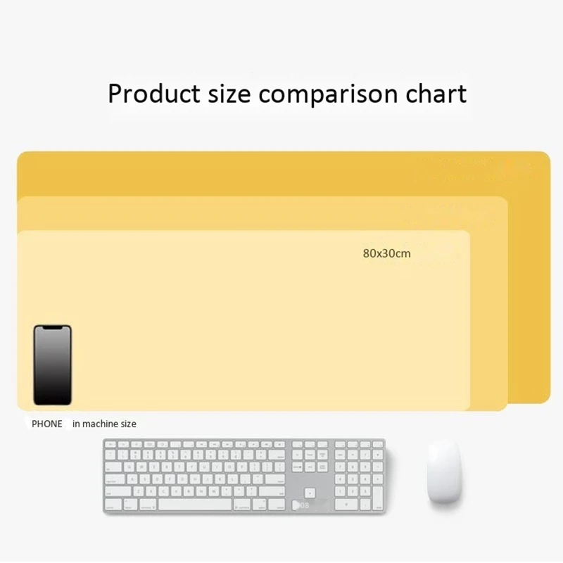 

Gaming Mouse Mat (800X300X4mm) Extended Gamer Mouse Pad with Non-Slip Rubber Base for Computer and Laptop