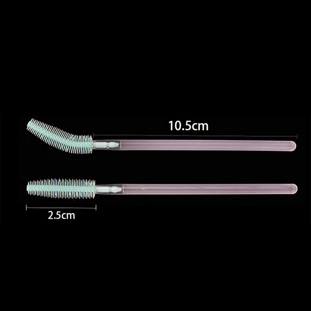 

10pcs/set Disposable Eyebrow Brush Mascara Wand Applicator Spoolers Eye Lashes Cosmetic Brushes Set For Eyelash Extension