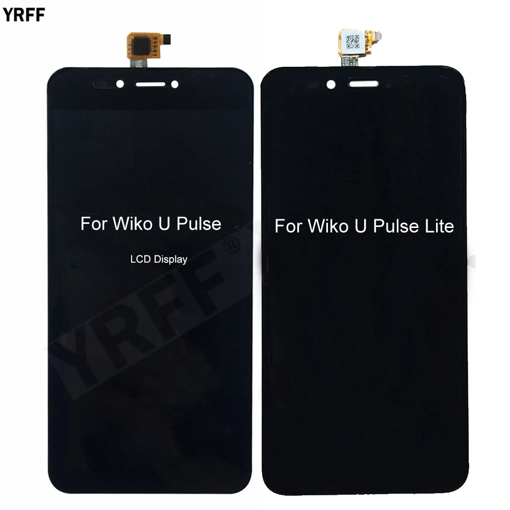 

High Quality LCD Screen For Wiko U Pulse LCD Display Touch Screen Glass Panel Digitizer Assembly Repair Parts