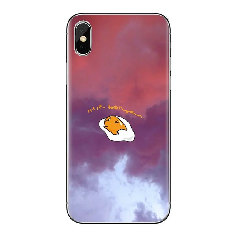 Японский мультфильм ленивое яйцо Гудетама мягкий чехол для huawei P Smart Y6 P8 P9 P10 Plus Nova