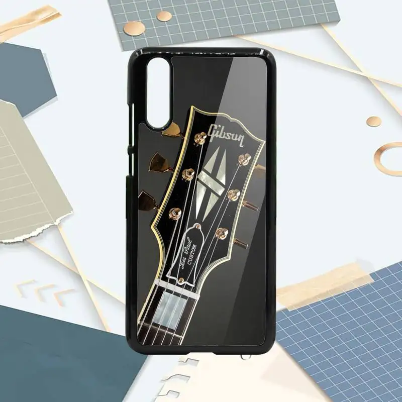 

Gibson Guitar Phone Case PC For Samsung galaxy S note 8 9 20 10 e lite2019 plus pro ultra