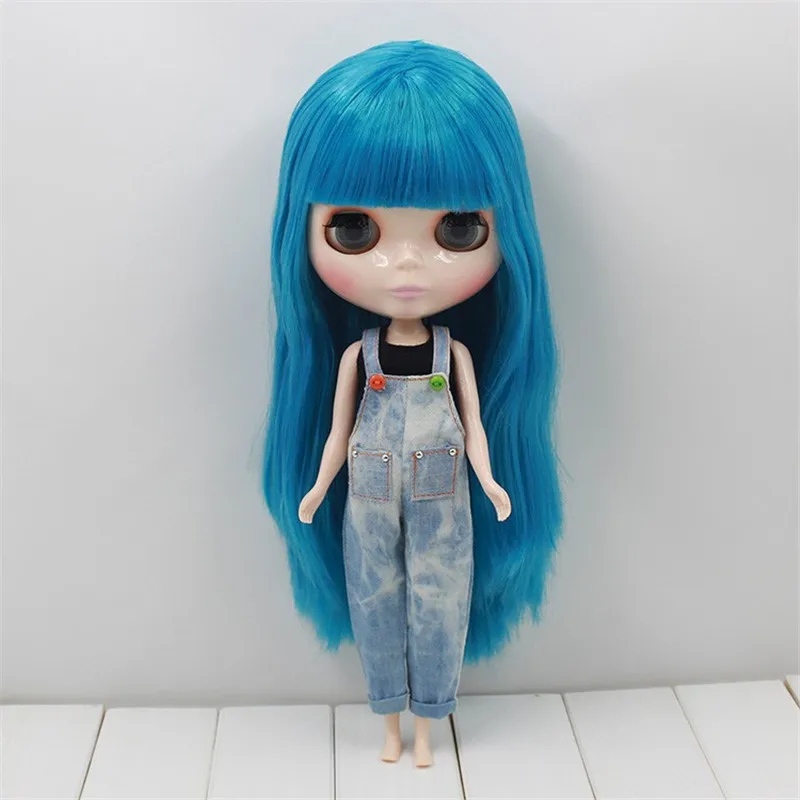 Костюм для куклы ICY DBS Blyth джинсовый комбинезон шарнирного тела милый костюм