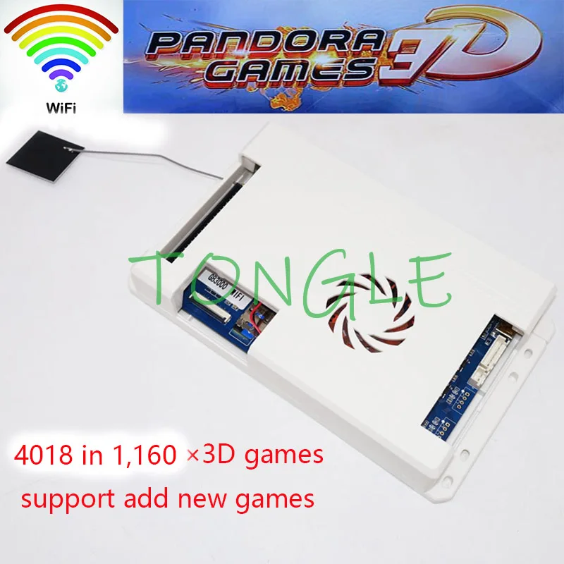 Аркады набор Pandora игра WI-FI 3D 2448/4018 в 1 настольная + 8 джойстик Американский Гапп