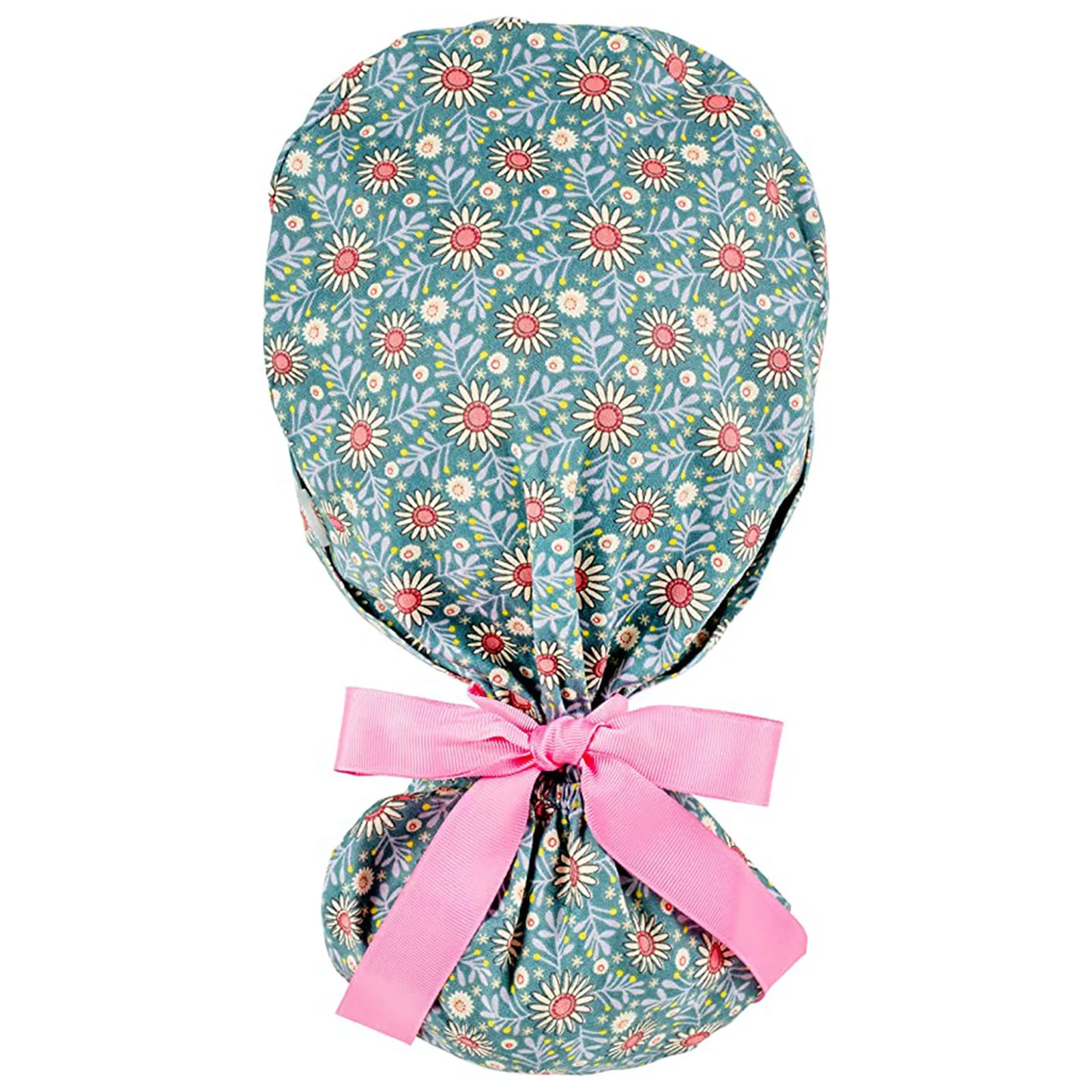 

2021 New Women And Men Cap Adjustable Cotton Printing Hats Summer Fashion Buttons Caps With Sweatband Elastic Bouffant Hats