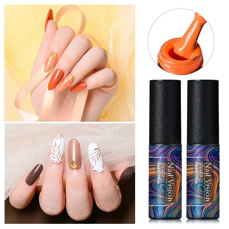 Гель-лак для ногтей Vision 5 мл набор дизайна 176 цветов s маникюра гибридный Цвет