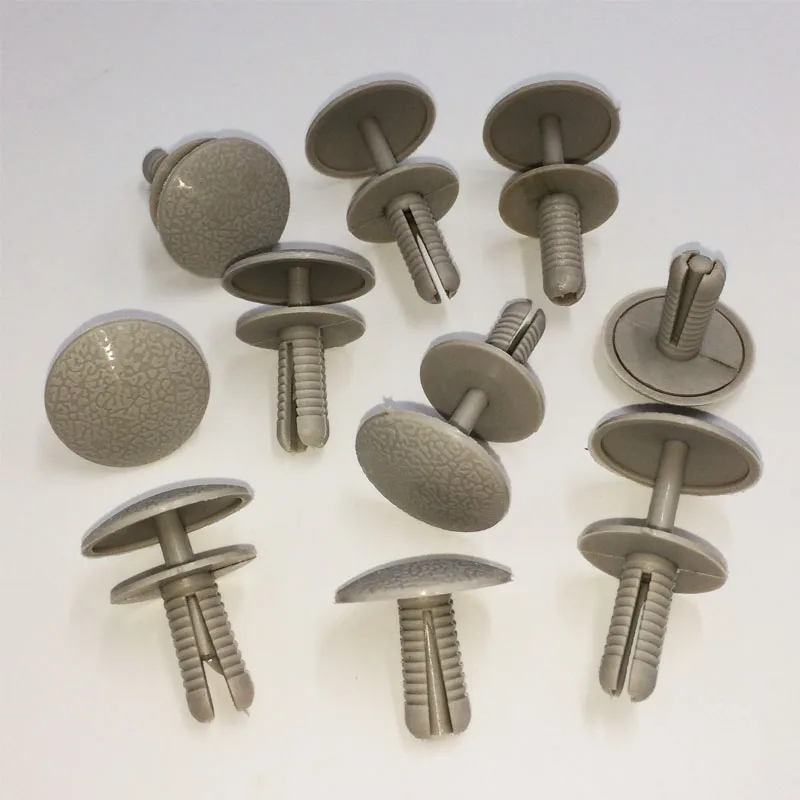 20 шт. 7 мм 8 бежево серый пластиковый зажим для крепления фотоэлемент розетка