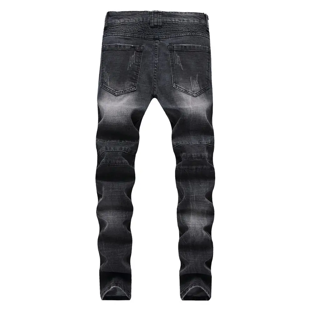 Модные женские джинсы с дырками повседневные рваные Slim Fit рэп и штаны в стиле