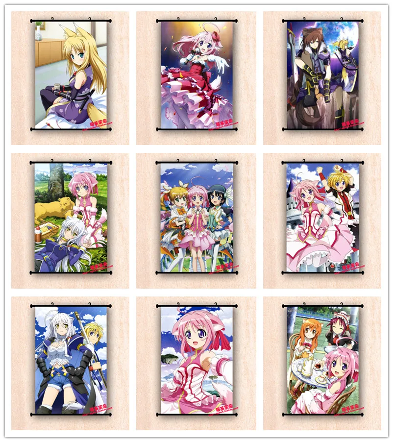 

Coscase Japanese Anime DOG DAYS Rebecca Anderson Millhiore Yukikaze Panettone Home Decor Wall Scroll Poster Decorative Picture