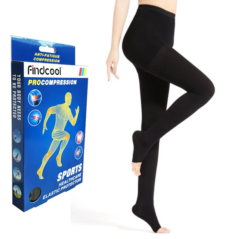 

Yisheng 20-30mmHg Compression Pantyhose Medical Stocking Pressure Nylon Pantyhose Compression Stockings Stovepipe Stockings