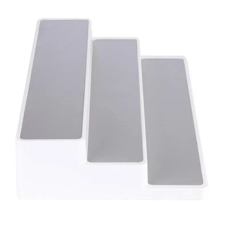 hot sale shelves with levels spice shelf kitchen shelf storage organizer 3 level stepped rack cabinet type home storage shelf free global shipping