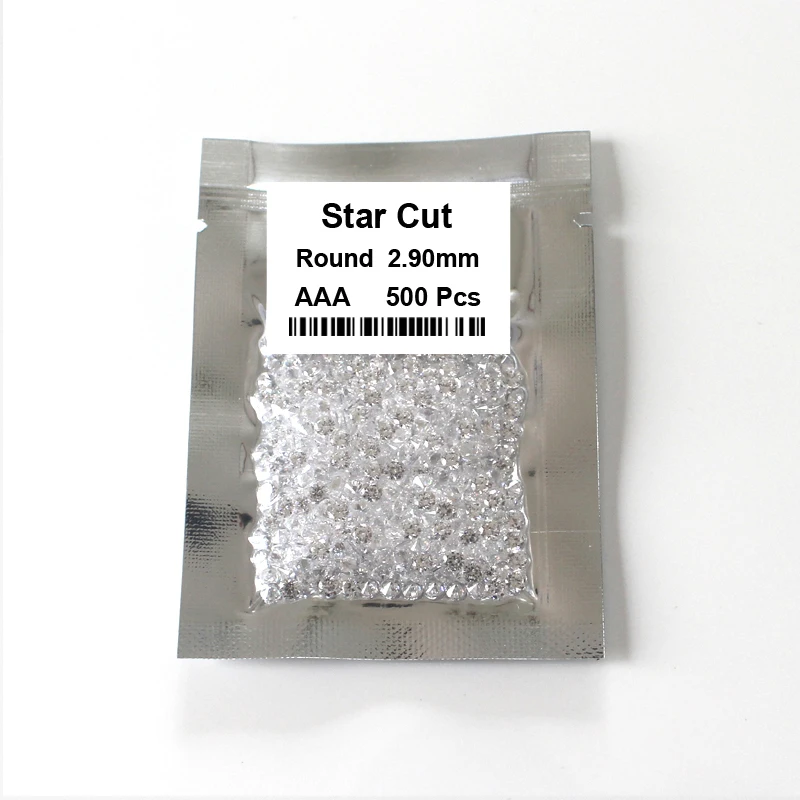 Драгоценный камень white star cut 500 шт./лот заводские цены драгоценный 1 мм-3 мм