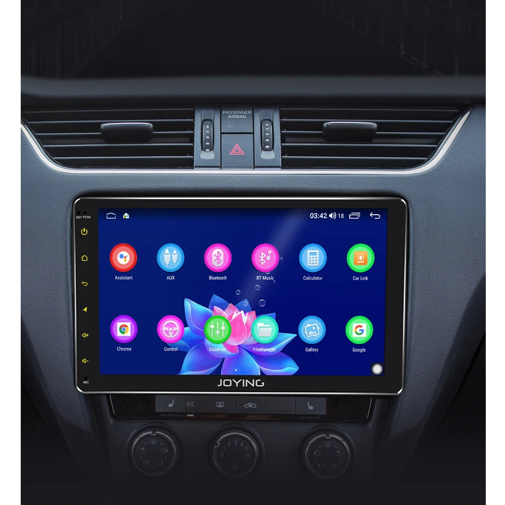 JOYING 2 din Android 10 0 Универсальный 9 &quot1280*720 IPS головное устройство стерео 4 Гб RAM GPS Видео